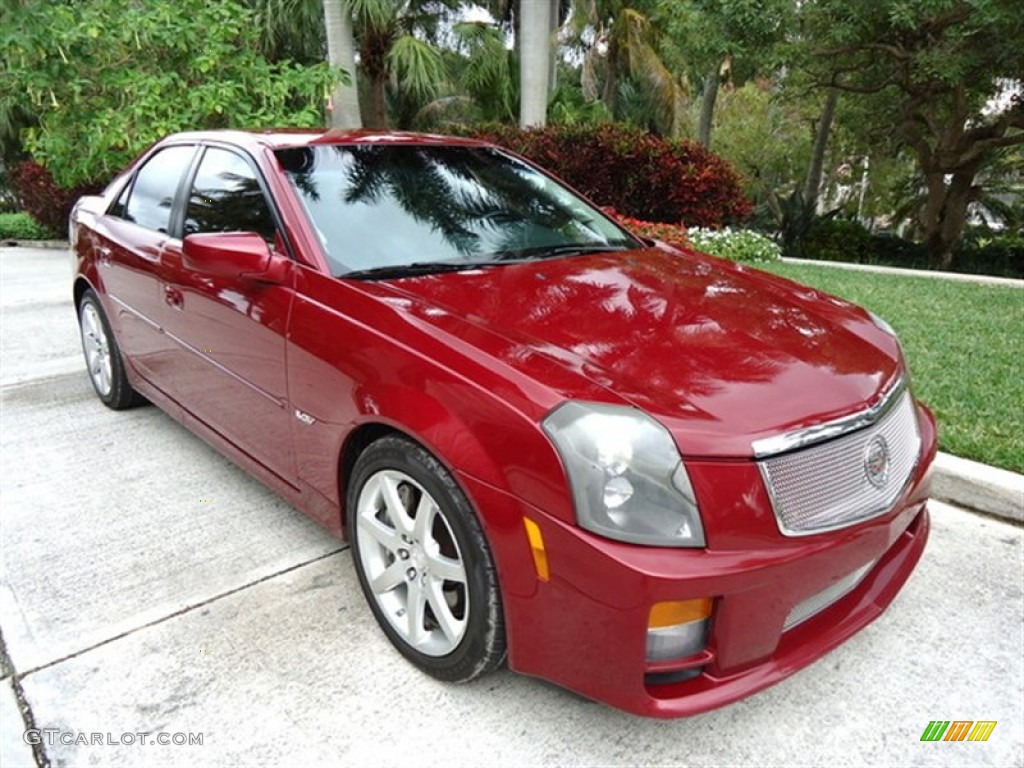 2005 CTS -V Series - Red Line / Light Neutral photo #1