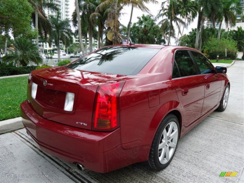 2005 CTS -V Series - Red Line / Light Neutral photo #3