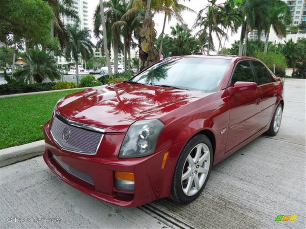 2005 CTS -V Series - Red Line / Light Neutral photo #4