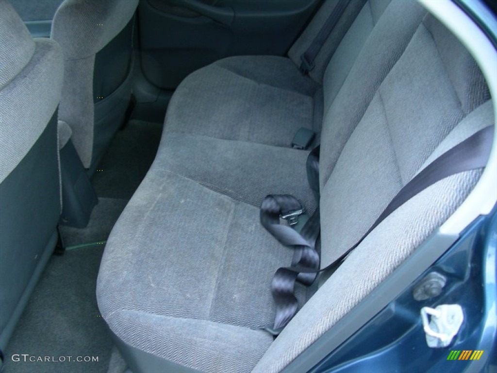 1996 Civic LX Sedan - Cyclone Blue Metallic / Gray photo #6