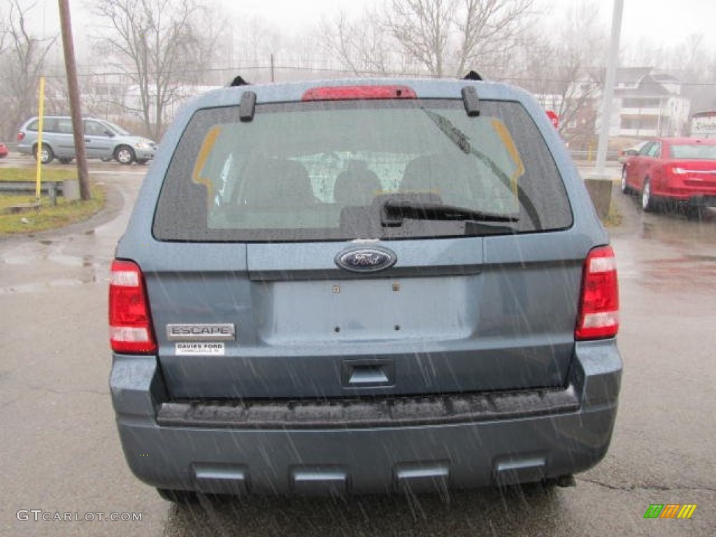 2010 Escape XLS 4WD - Steel Blue Metallic / Stone photo #3