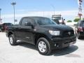 2007 Black Toyota Tundra SR5 Regular Cab  photo #4