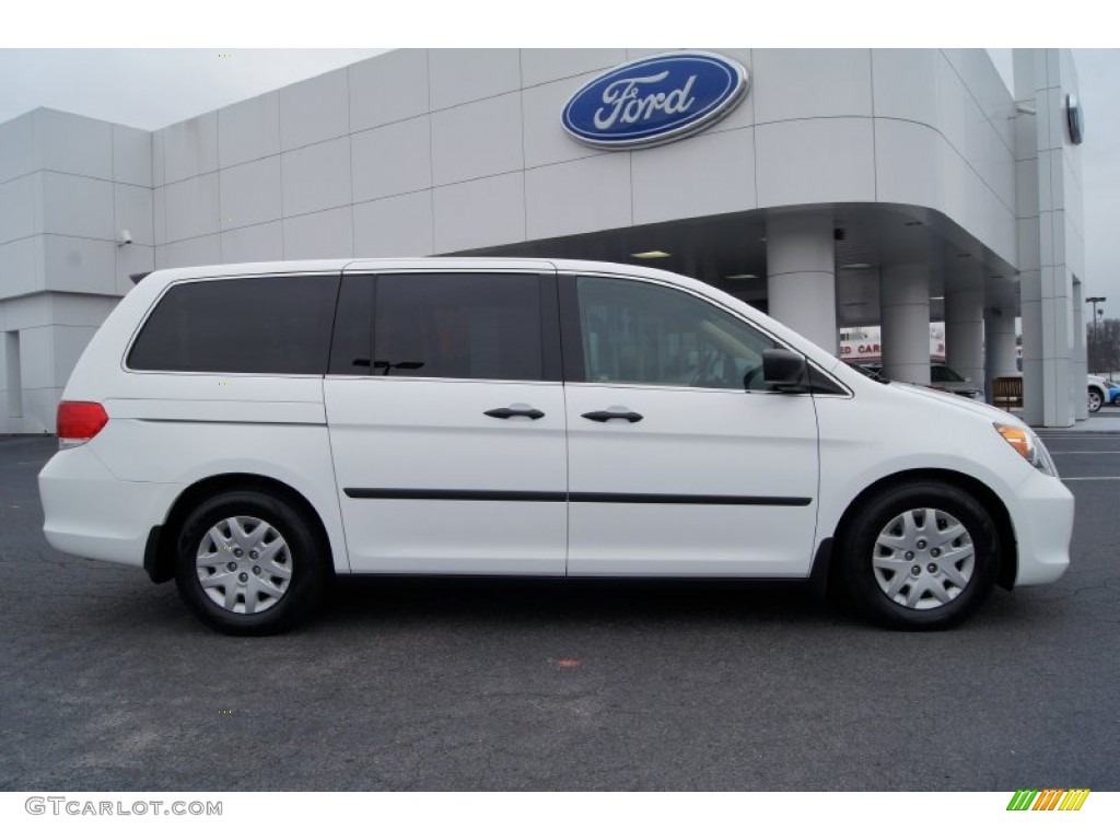 Taffeta White Honda Odyssey