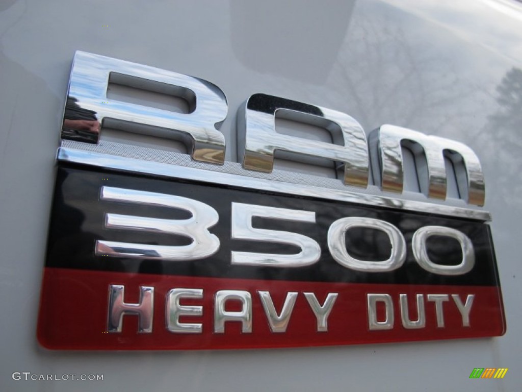 2012 Dodge Ram 3500 HD ST Regular Cab Dually Stake Truck Marks and Logos Photo #60803786