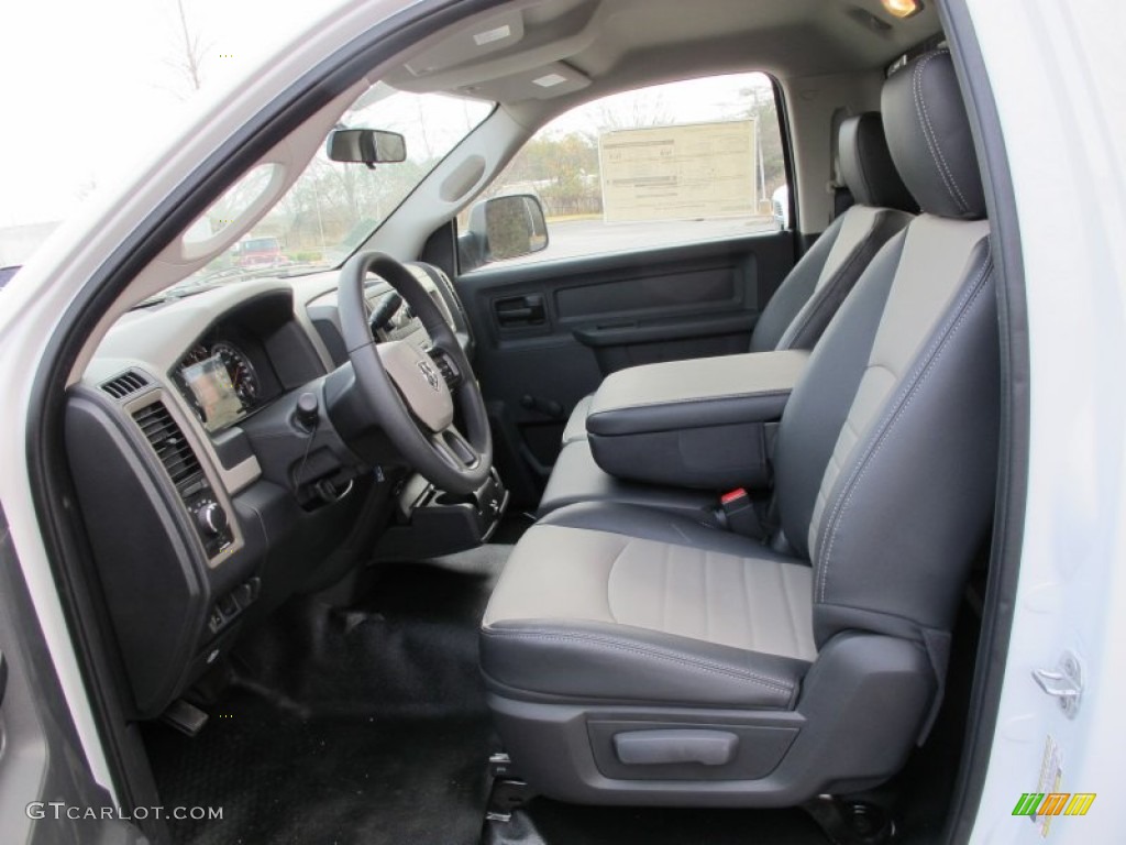 Dark Slate/Medium Graystone Interior 2012 Dodge Ram 3500 HD ST Regular Cab Dually Stake Truck Photo #60803789
