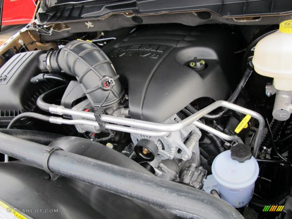 2012 Dodge Ram 1500 Big Horn Crew Cab 5.7 Liter HEMI OHV 16-Valve VVT MDS V8 Engine Photo #60804028