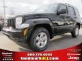 2012 Black Forest Green Pearl Jeep Liberty Sport  photo #1