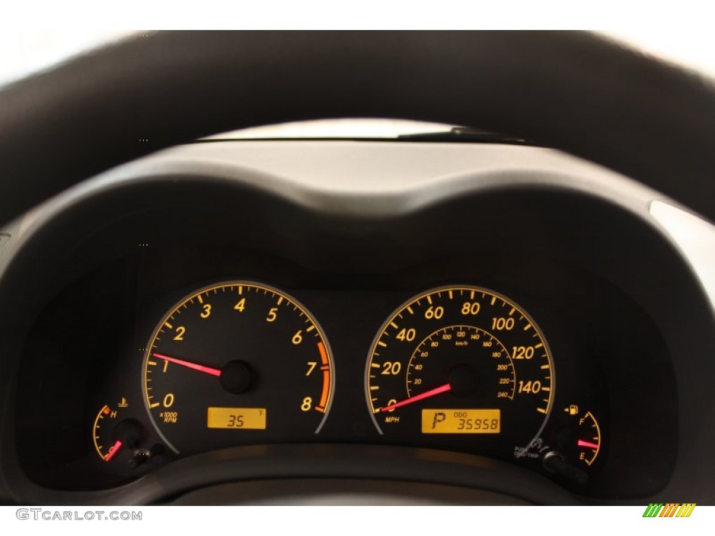 2009 Toyota Corolla LE Gauges Photo #60805581