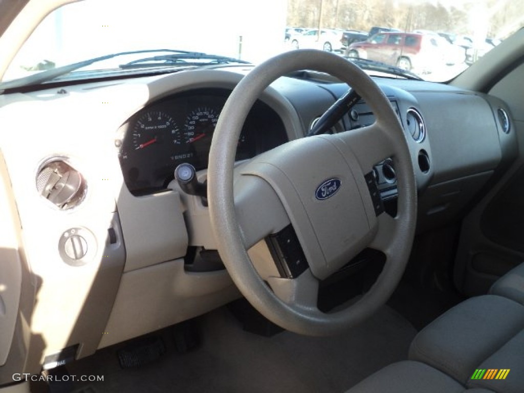 2005 F150 XLT SuperCrew - Arizona Beige Metallic / Tan photo #7