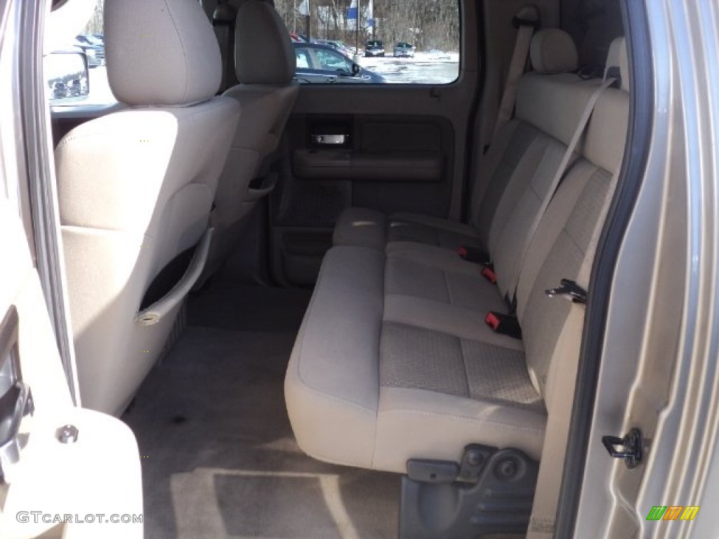 2005 F150 XLT SuperCrew - Arizona Beige Metallic / Tan photo #9