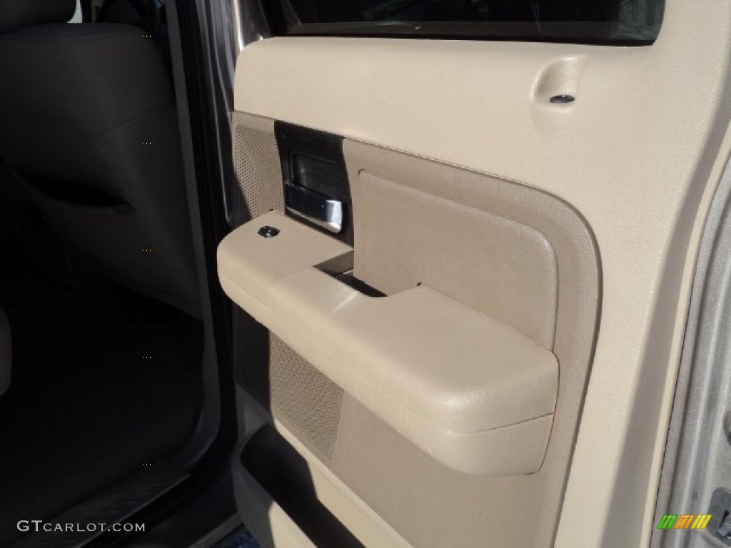 2005 F150 XLT SuperCrew - Arizona Beige Metallic / Tan photo #11