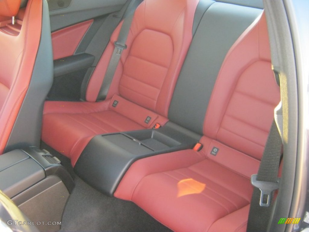 Red Interior 2012 Mercedes-Benz C 250 Coupe Photo #60806553