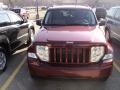 2008 Inferno Red Crystal Pearl Jeep Liberty Sport 4x4  photo #2