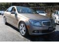 2011 Pearl Beige Metallic Mercedes-Benz C 300 Sport 4Matic  photo #7