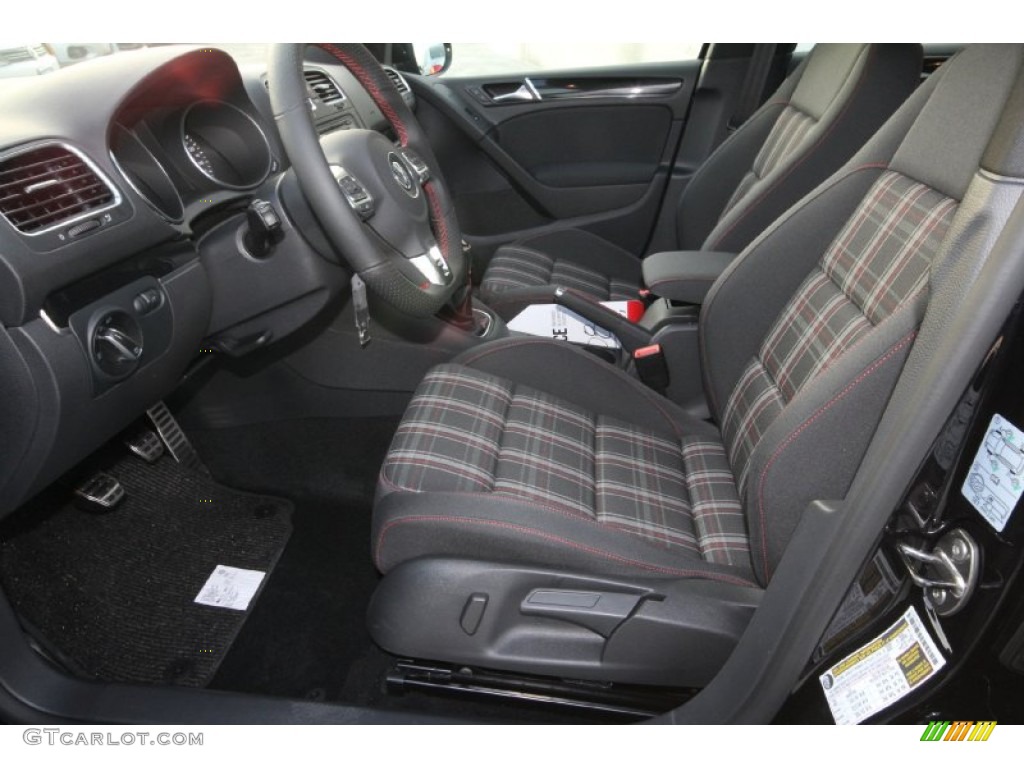 Interlagos Plaid Cloth Interior 2012 Volkswagen GTI 4 Door Photo #60810975