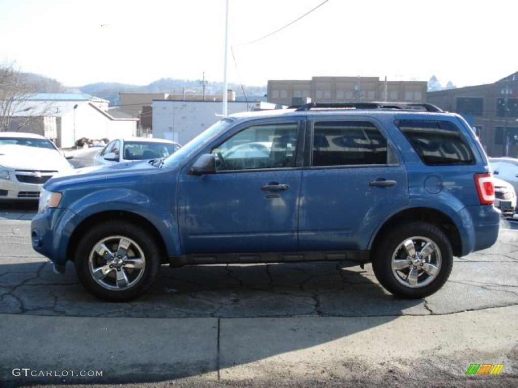 2009 Escape XLT V6 4WD - Sport Blue Metallic / Charcoal photo #5