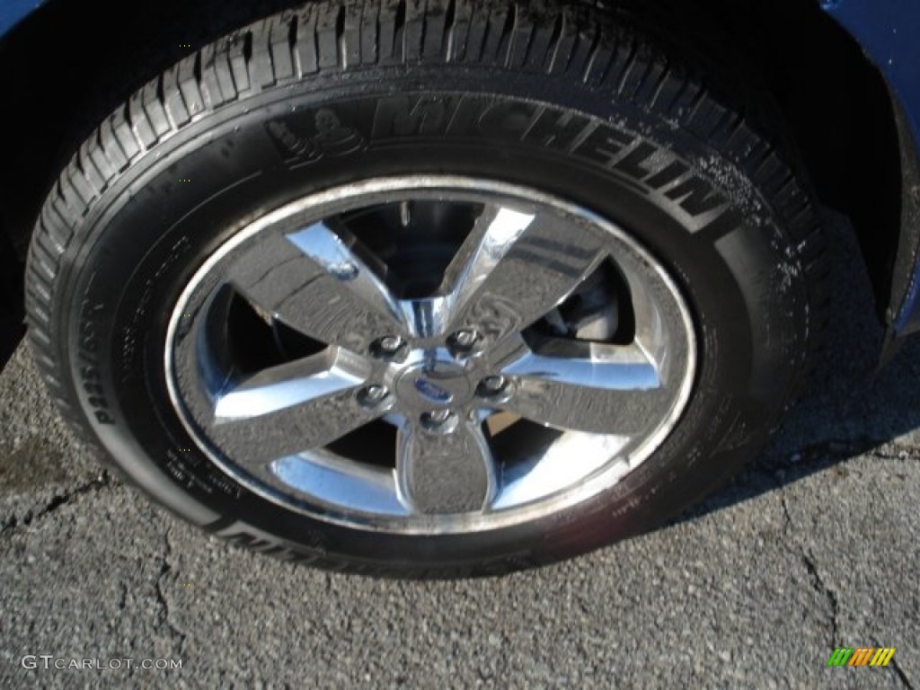 2009 Escape XLT V6 4WD - Sport Blue Metallic / Charcoal photo #10