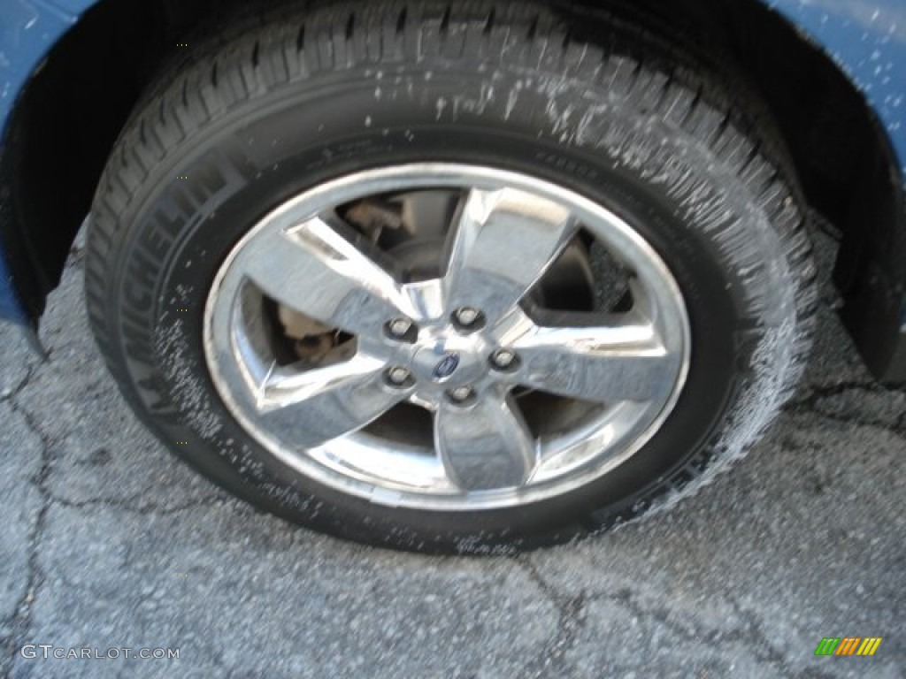 2009 Escape XLT V6 4WD - Sport Blue Metallic / Charcoal photo #11