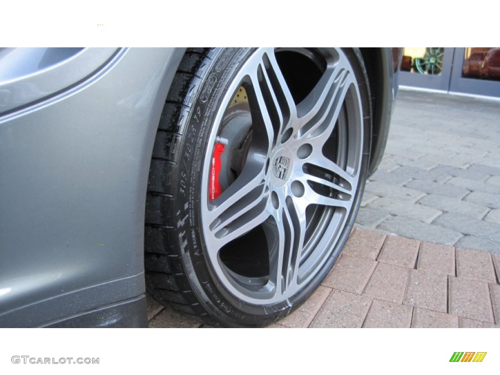2007 911 Turbo Coupe - Meteor Grey Metallic / Natural Leather Grey photo #5