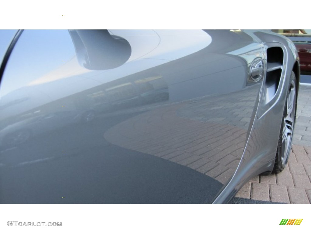 2007 911 Turbo Coupe - Meteor Grey Metallic / Natural Leather Grey photo #26