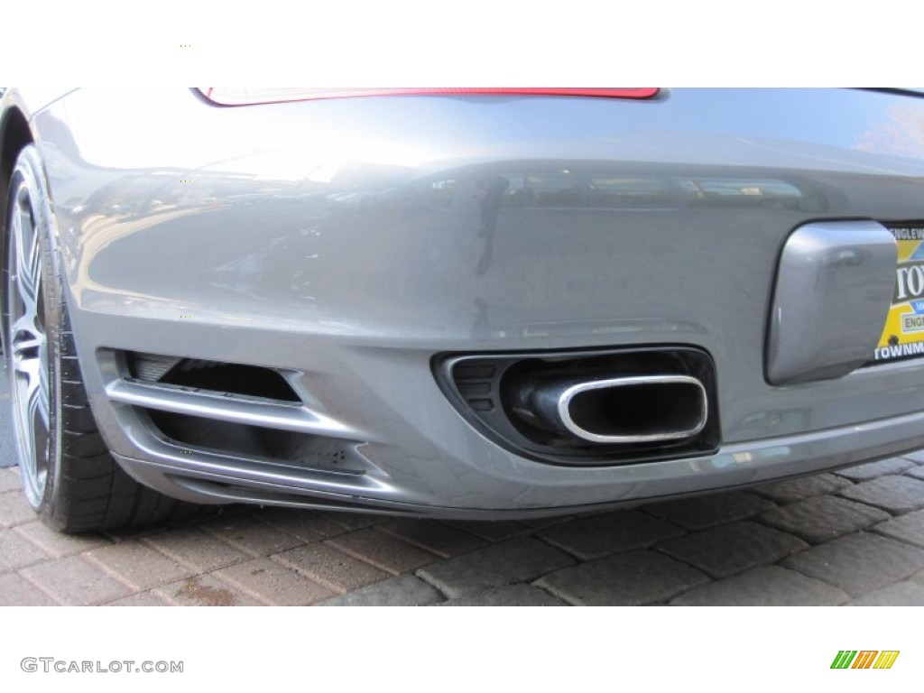 2007 911 Turbo Coupe - Meteor Grey Metallic / Natural Leather Grey photo #27