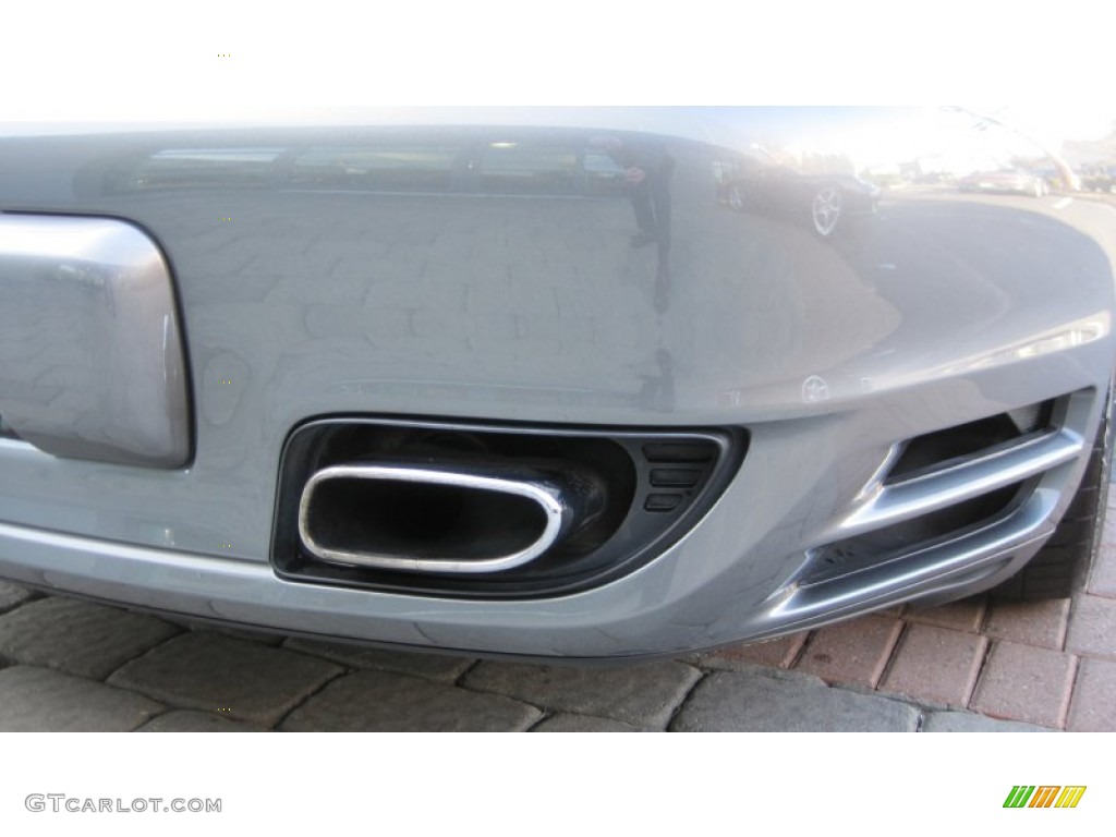 2007 911 Turbo Coupe - Meteor Grey Metallic / Natural Leather Grey photo #28