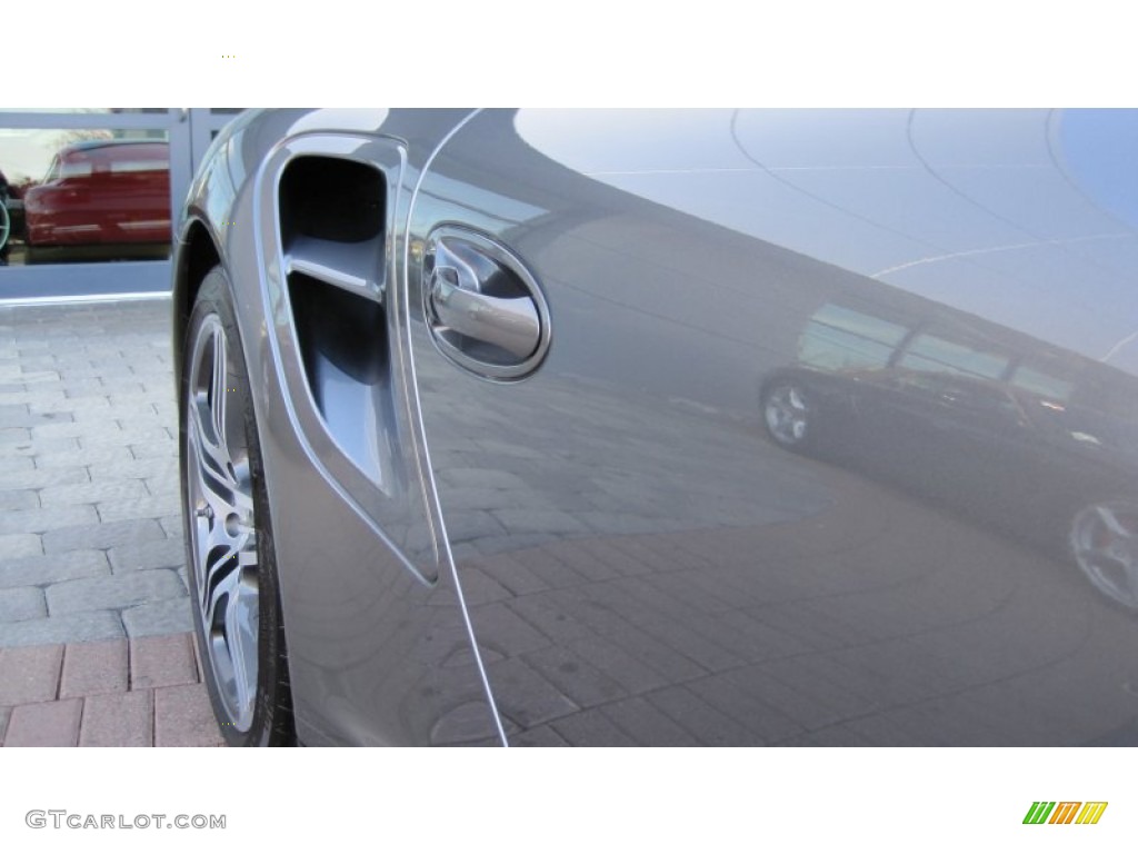 2007 911 Turbo Coupe - Meteor Grey Metallic / Natural Leather Grey photo #30
