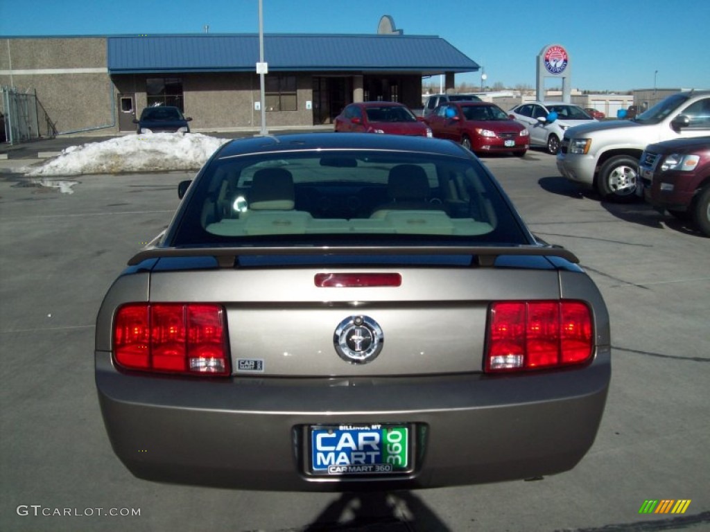 2005 Mustang V6 Deluxe Coupe - Mineral Grey Metallic / Medium Parchment photo #18