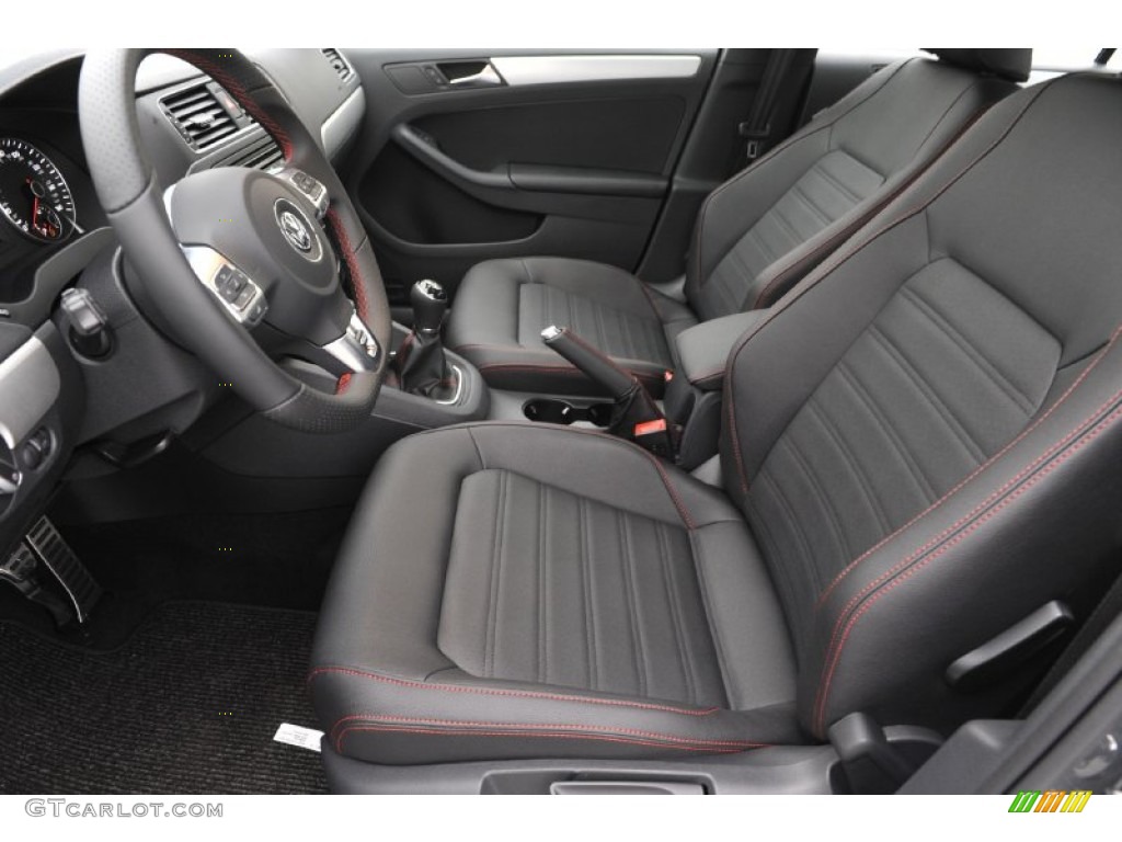 Titan Black Interior 2012 Volkswagen Jetta GLI Autobahn Photo #60811434