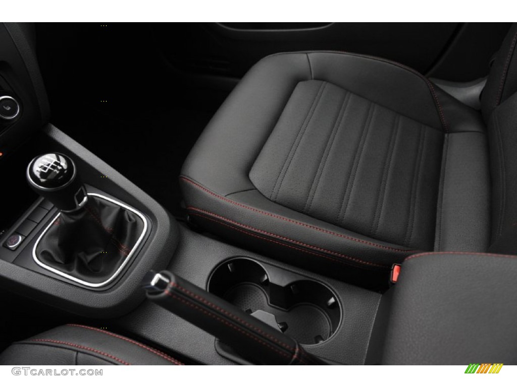 Titan Black Interior 2012 Volkswagen Jetta GLI Autobahn Photo #60811445