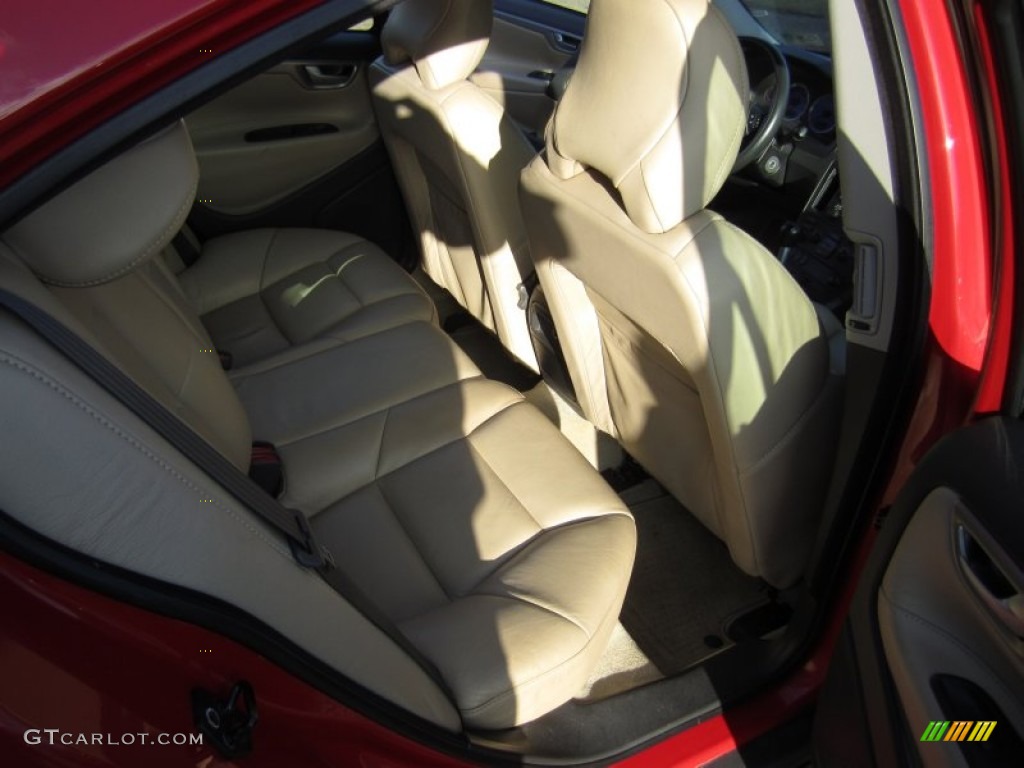 2004 S60 R AWD - Passion Red / Beige/Light Sand photo #22