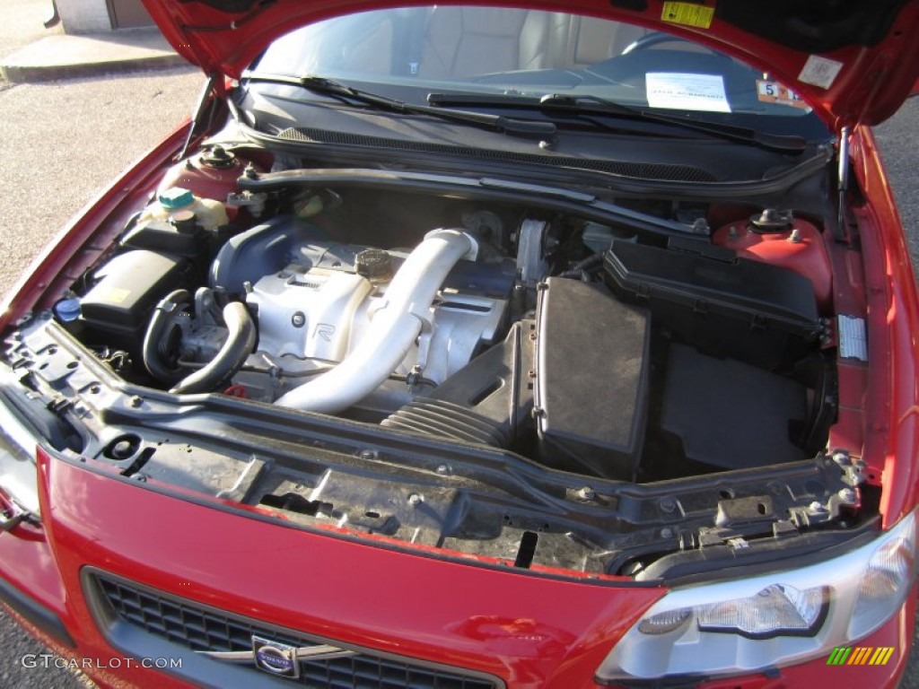 2004 S60 R AWD - Passion Red / Beige/Light Sand photo #28