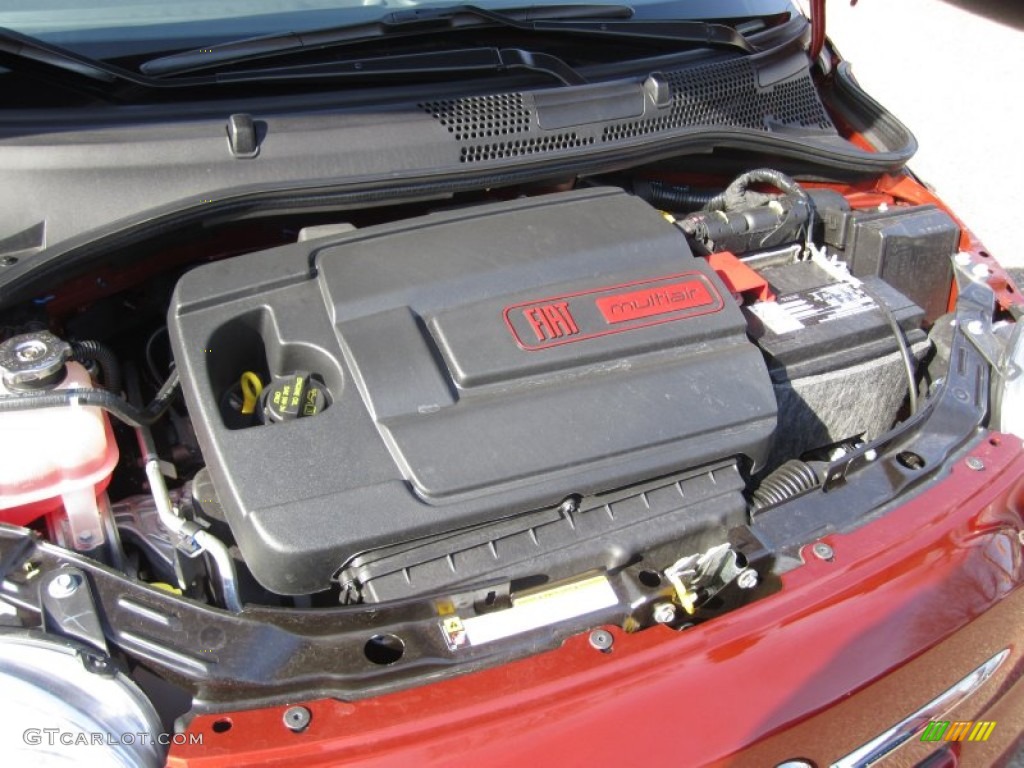 2012 Fiat 500 Sport 1.4 Liter SOHC 16-Valve MultiAir 4 Cylinder Engine Photo #60812076