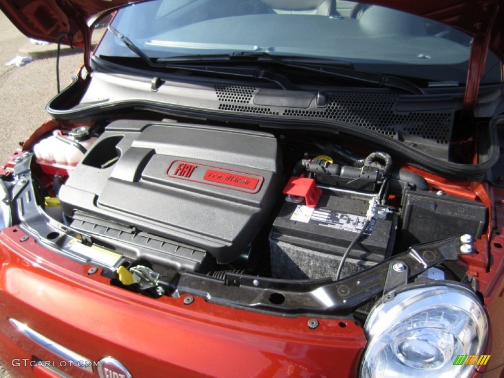 2012 Fiat 500 Sport 1.4 Liter SOHC 16-Valve MultiAir 4 Cylinder Engine Photo #60812085