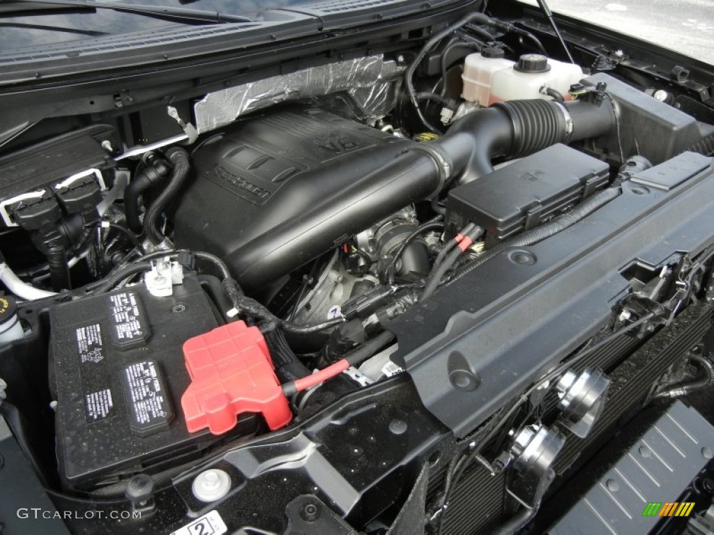 2012 Ford F150 XLT SuperCab 4x4 3.5 Liter EcoBoost DI Turbocharged DOHC 24-Valve Ti-VCT V6 Engine Photo #60813153