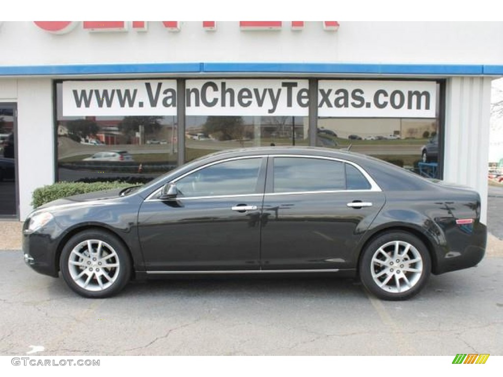 2011 Malibu LTZ - Black Granite Metallic / Ebony photo #1