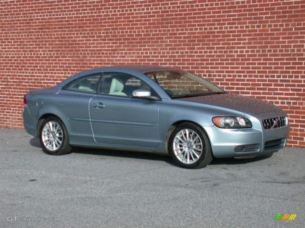 Celestial Blue Metallic 2009 Volvo C70 T5 Convertible Exterior Photo #60813671