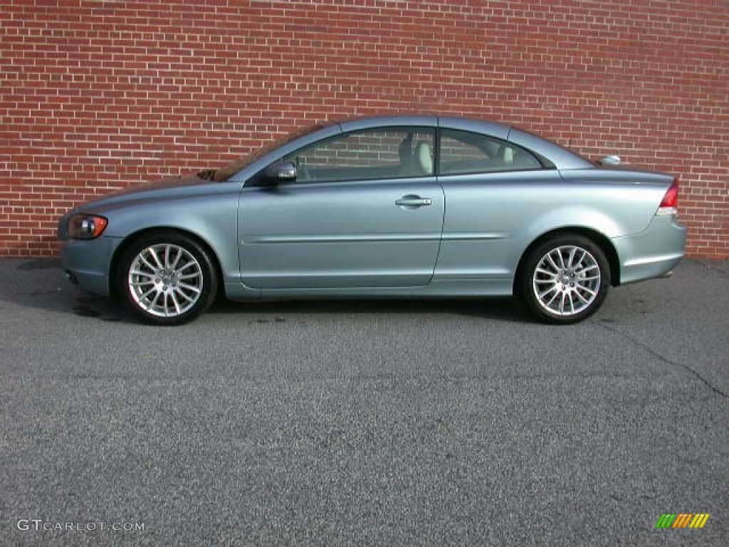 Celestial Blue Metallic 2009 Volvo C70 T5 Convertible Exterior Photo #60813768