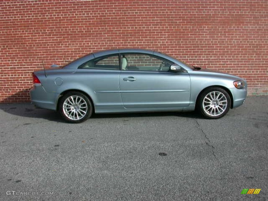 Celestial Blue Metallic 2009 Volvo C70 T5 Convertible Exterior Photo #60813786