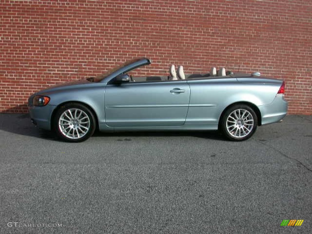 Celestial Blue Metallic 2009 Volvo C70 T5 Convertible Exterior Photo #60813813
