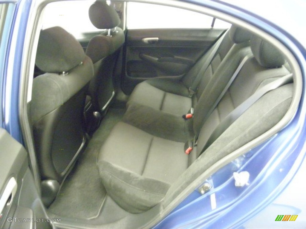 2010 Civic LX-S Sedan - Atomic Blue Metallic / Black photo #10