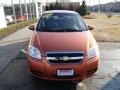 Spicy Orange Metallic - Aveo LS Sedan Photo No. 2