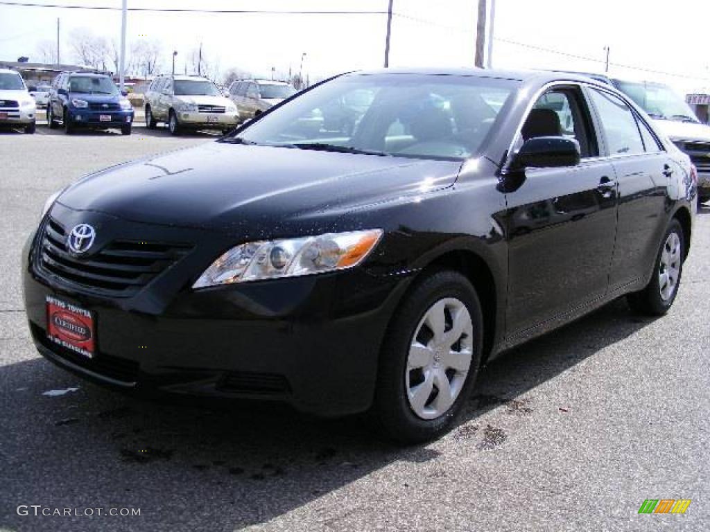 2007 Camry LE - Black / Ash photo #7