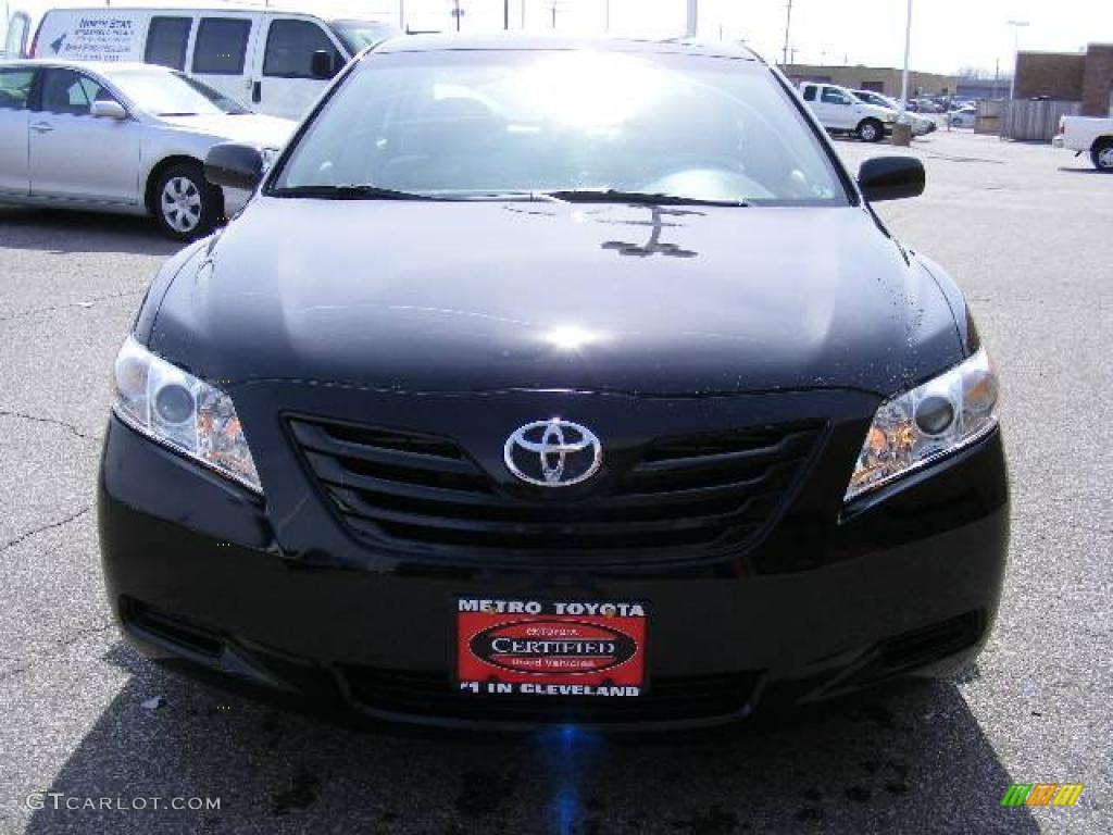 2007 Camry LE - Black / Ash photo #8