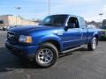 Vista Blue Metallic 2011 Ford Ranger Sport SuperCab 4x4 Exterior