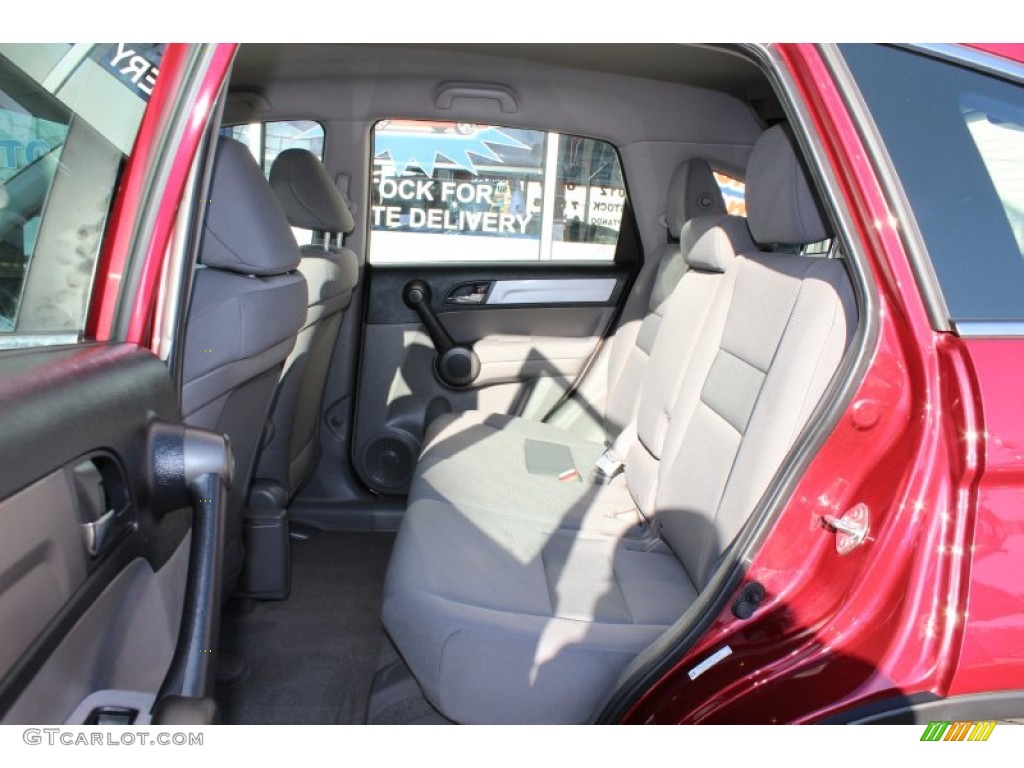 2011 CR-V LX 4WD - Tango Red Pearl / Gray photo #9