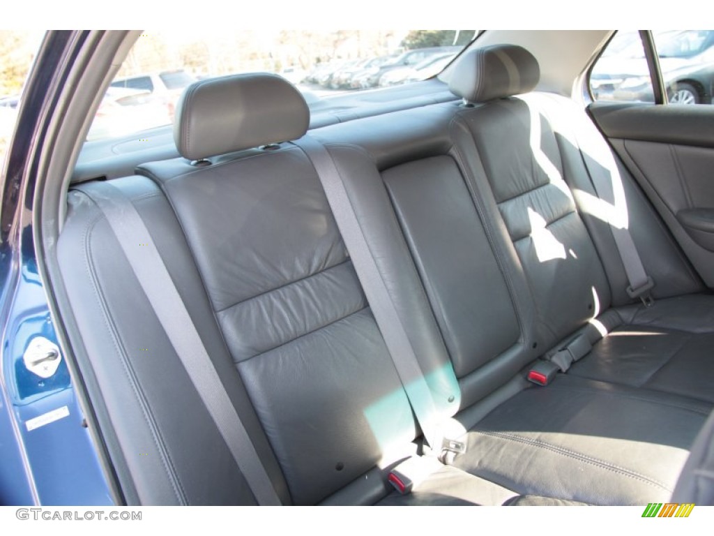 2003 Accord EX-L Sedan - Eternal Blue Pearl / Gray photo #10