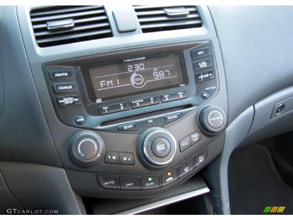 2003 Accord EX-L Sedan - Eternal Blue Pearl / Gray photo #21