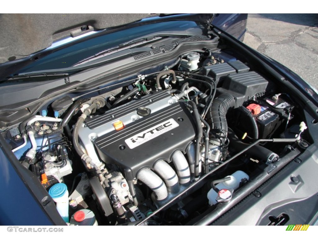 2003 Accord EX-L Sedan - Eternal Blue Pearl / Gray photo #24