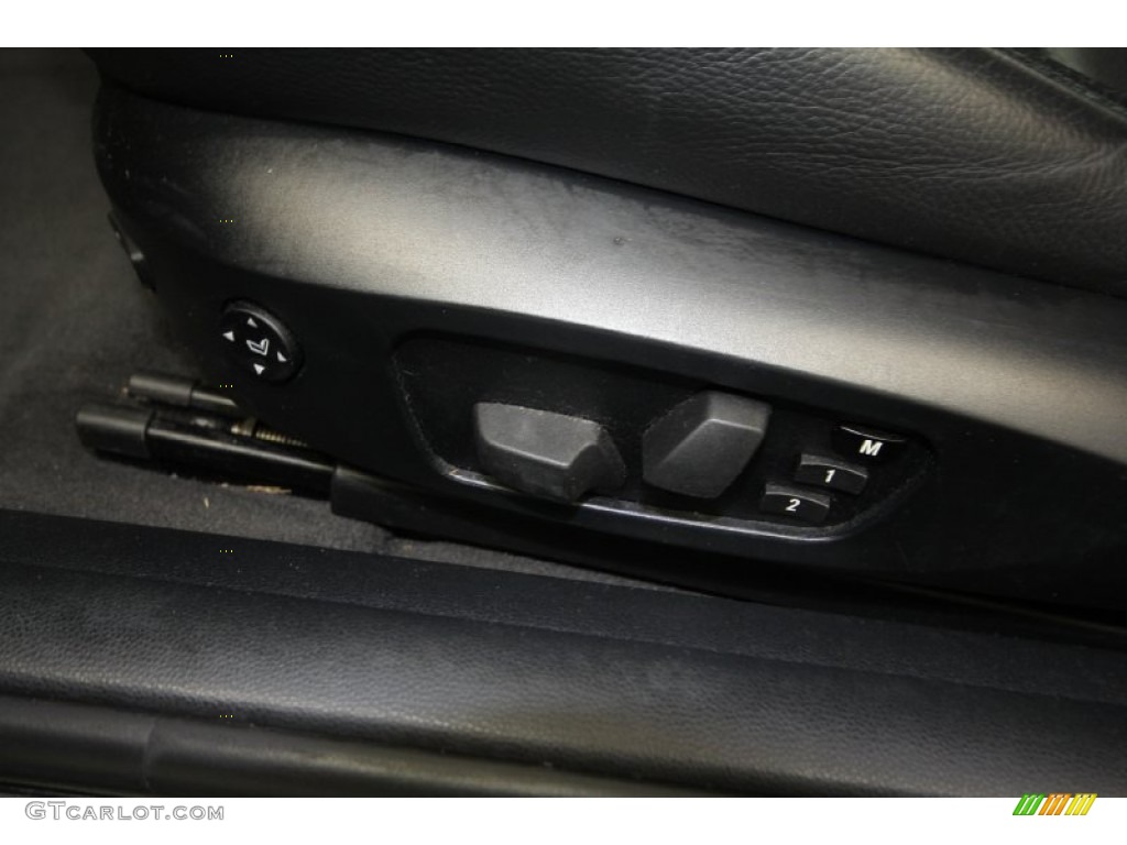 2007 3 Series 335i Coupe - Sparkling Graphite Metallic / Black photo #14